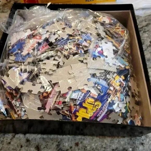 Kodak Premium Puzzle 1000 SQUR, Times Square & 8th Avenue New York EUC - Picture 4 of 5